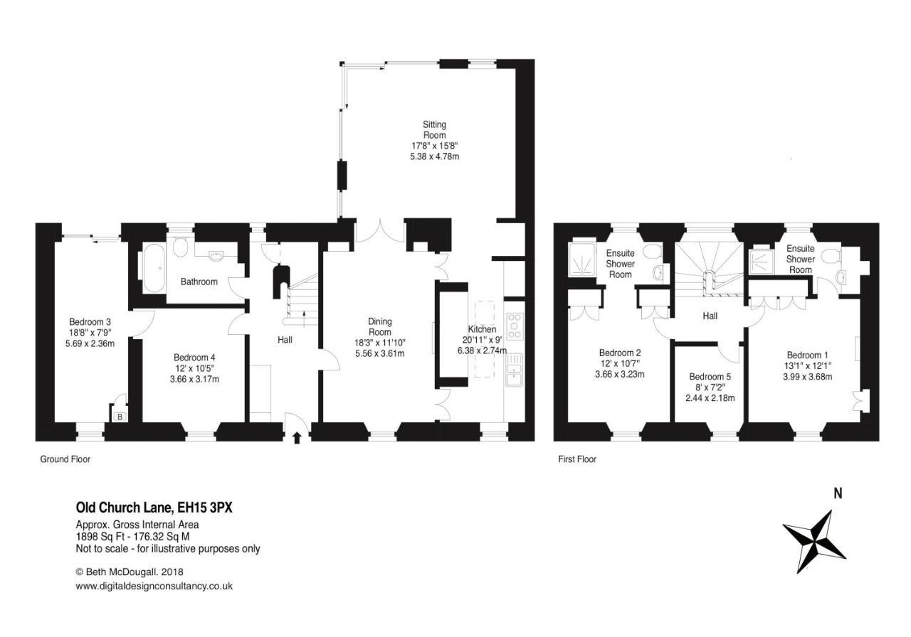 The Lochside House Residence Единбург Екстериор снимка